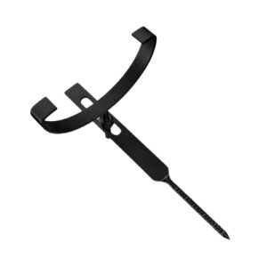 Surefix Rise and Fall Gutter Bracket - Deep Flow Powder Coated Black